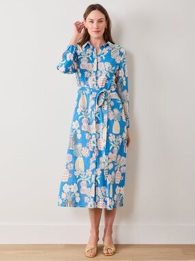 bouquet blossoms meredith dress green Bouquet Blossoms - Meredith Dress main image 1